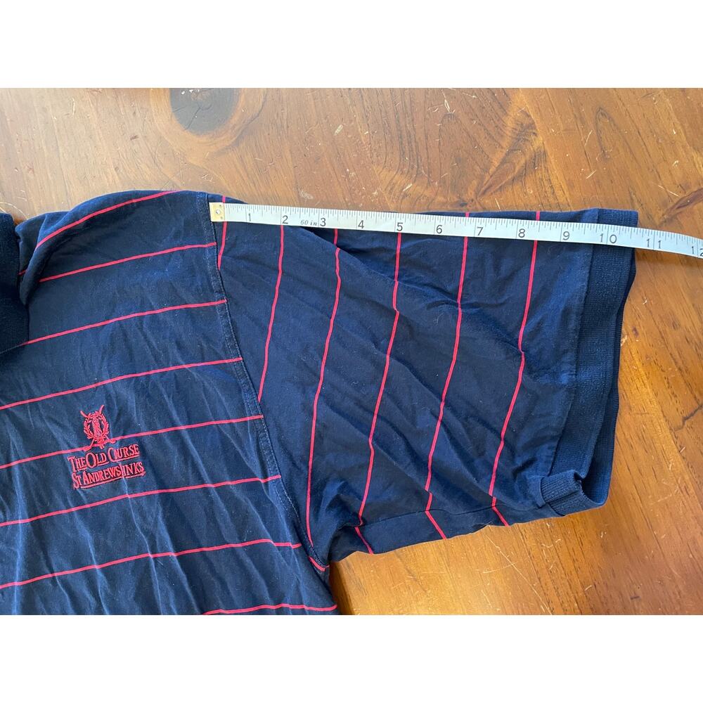 St Andrews Links Tartan Collection Large Mens Polo Made in Italy All Cotton - Picture 8 of 11